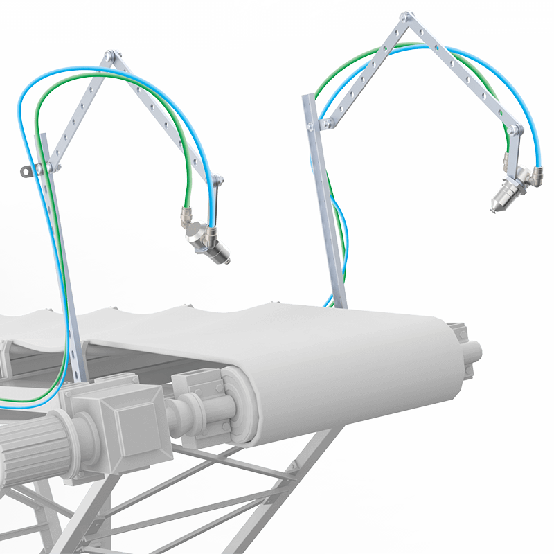 industrial dust suppression using water micronization